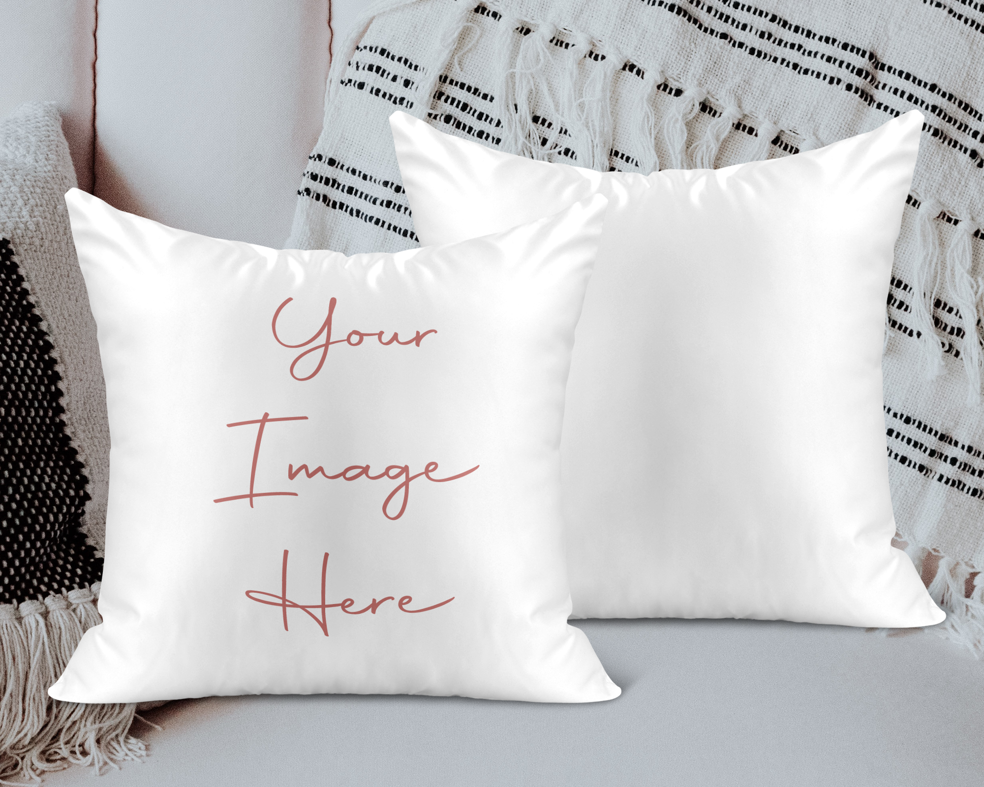White best sale decorative cushions